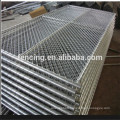 Plastic base galvanized Low carbon steel temporary fence(factory)